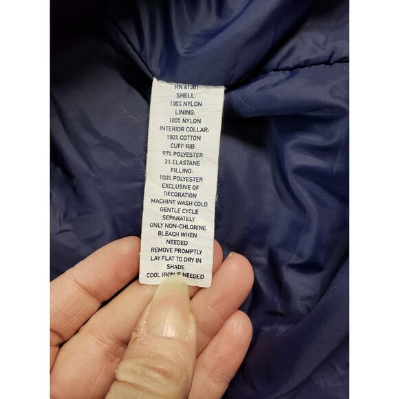 Polo Ralph Lauren Performance Jacket Extra Large Mens Blue Full Zip Windbreaker - Picture 4 of 8